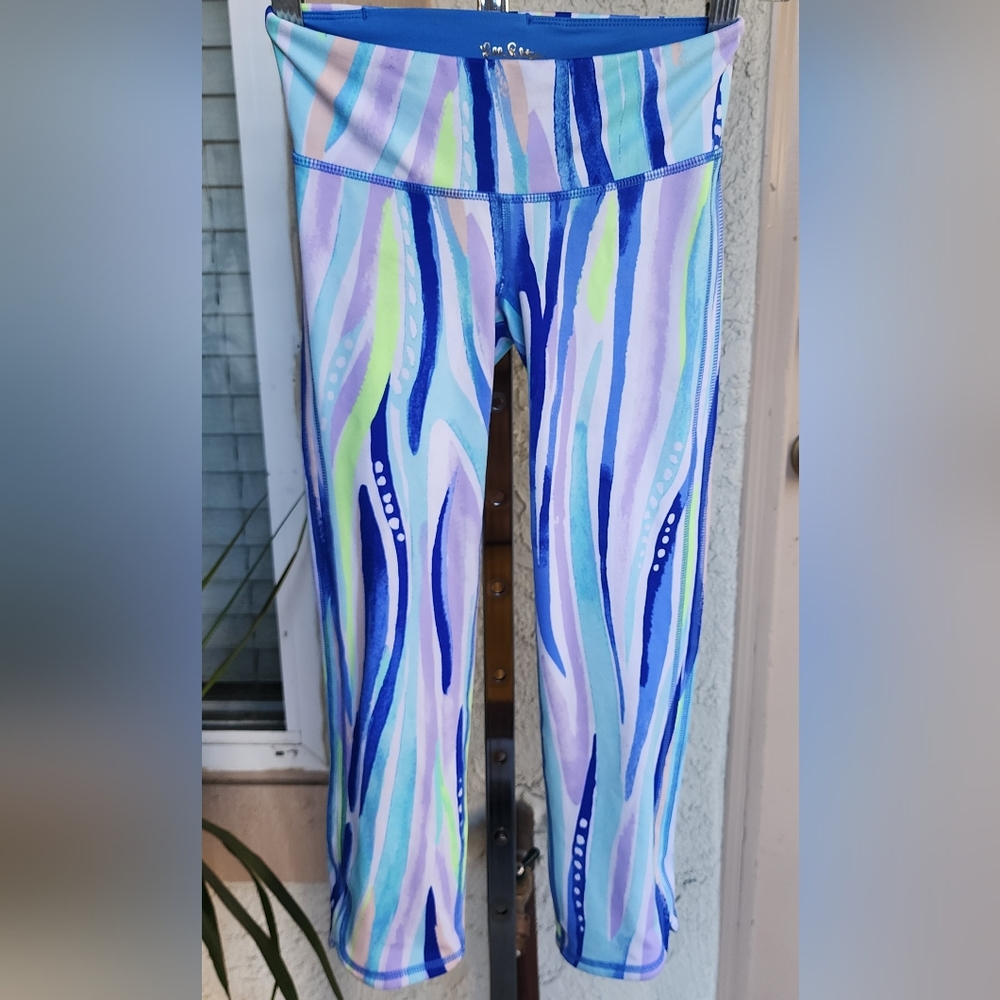 XXS women LILLY PULITZER exercise leggings pants print